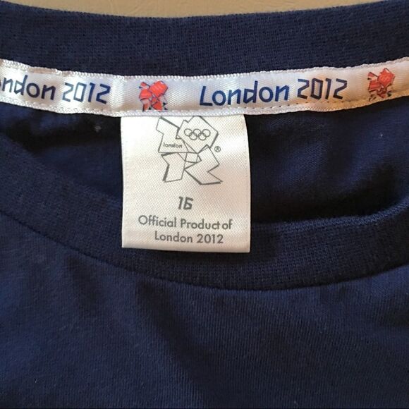 OFFICIAL Adidas 2012 London Olympic Youth TShirt - Picture 4 of 8